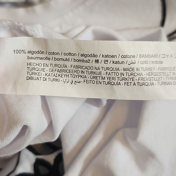 5/$55 Zara Women's Short Sleeve Flower Eyelet Embroidery Cut-Out Shirt, M - Picture 6 of 7